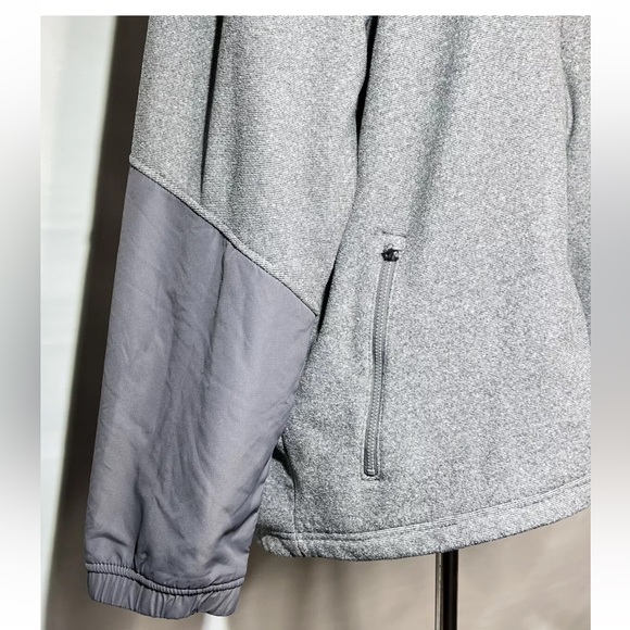 Under Armour Coldgear Loose Hooded Full Zip Jacket Size 2XL Grey LKNW Cond. - Picture 3 of 11